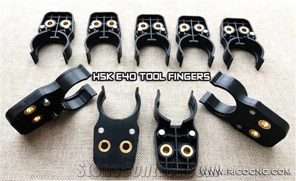 Black Hsk40e Tool Holder Forks, Plastic Hsk Tool Clips ,Cnc Tool Grippers, Cnc Tool Forks for Hsk40e