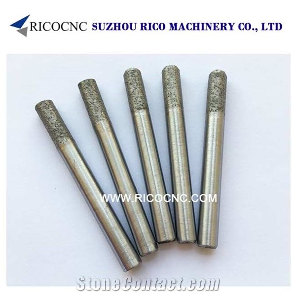 Diamond Granite Carving Bits, Hard Stone Cutting Bits, Cnc Marble Milling Tools