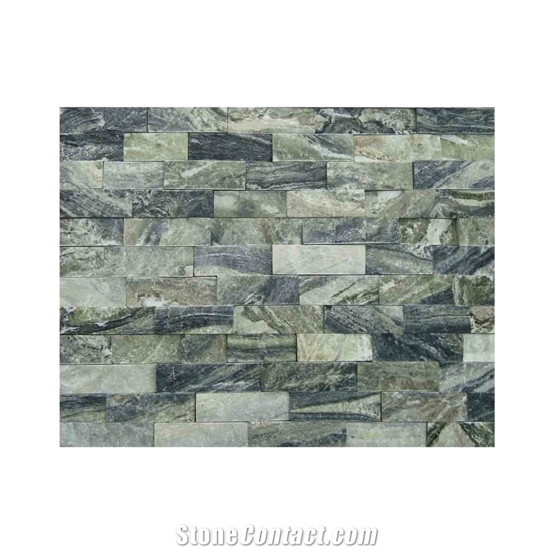 Dandong Green Quartzite, Natural Stone, Nature Stone, Culture Stone,Stacked Stone