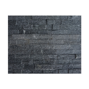 Gc-101l, Black Quartzite, Natural Stone, Nature Stone, Culture Stone