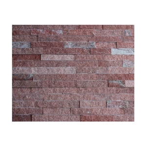 Peach Quartzite, Red Quartzite Cultured Stone, Wall Cladding