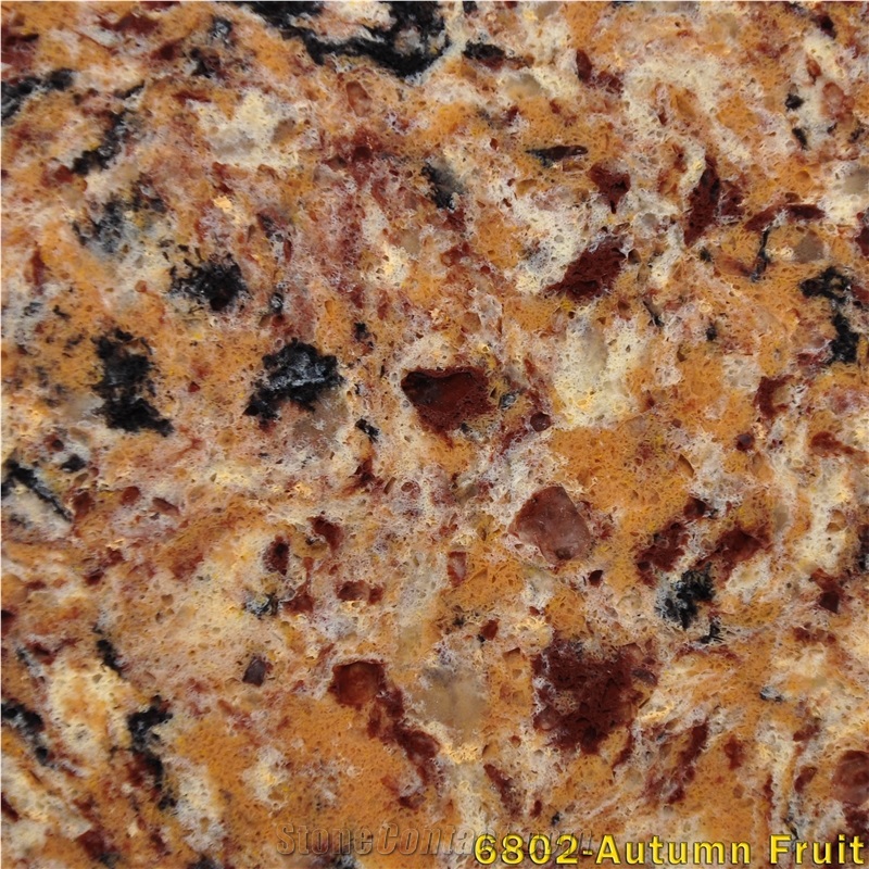 Jw-6802 Quartz Stone Slabs & Tiles, Solid Surface Engineered Stone