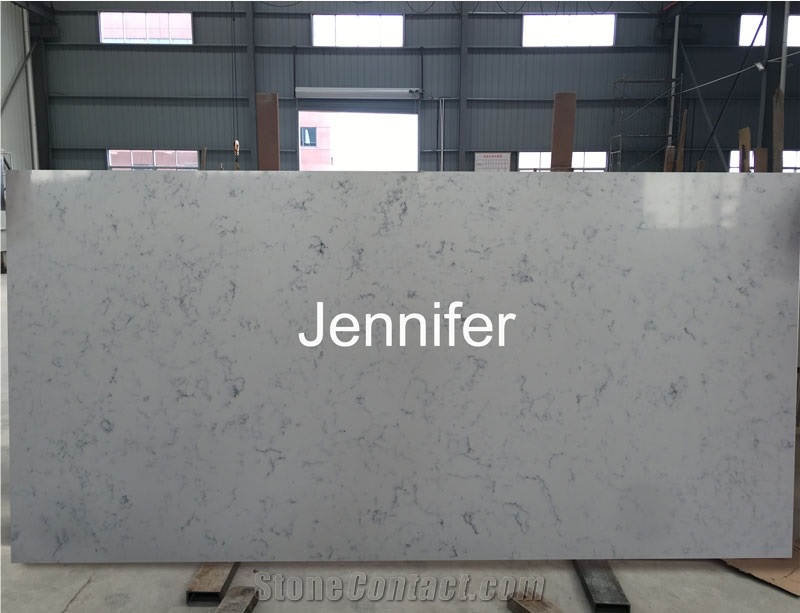 Carrara and Calacatta Quartz Stone Slab & Tiles,New Design Quartz Stone, China Solid Surface
