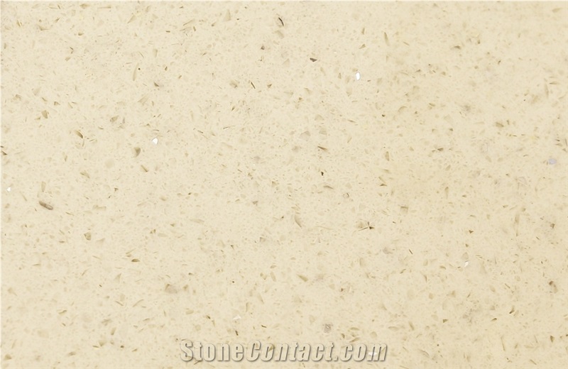 Quartz Stone Sparkle Series Wine Cream Yellow Diamond