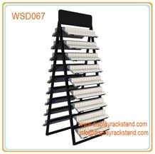 Granite Wing Racks Slate Fixture Display Fairs Display, Metal Display Labradorite Display Sandstone Display Black-Galaxy-Granite Display Travertine Display Tiles Display White-Marble Rack