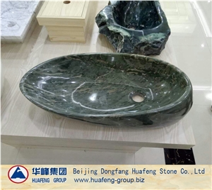 Granite Stone Round Sinks Platform Basins