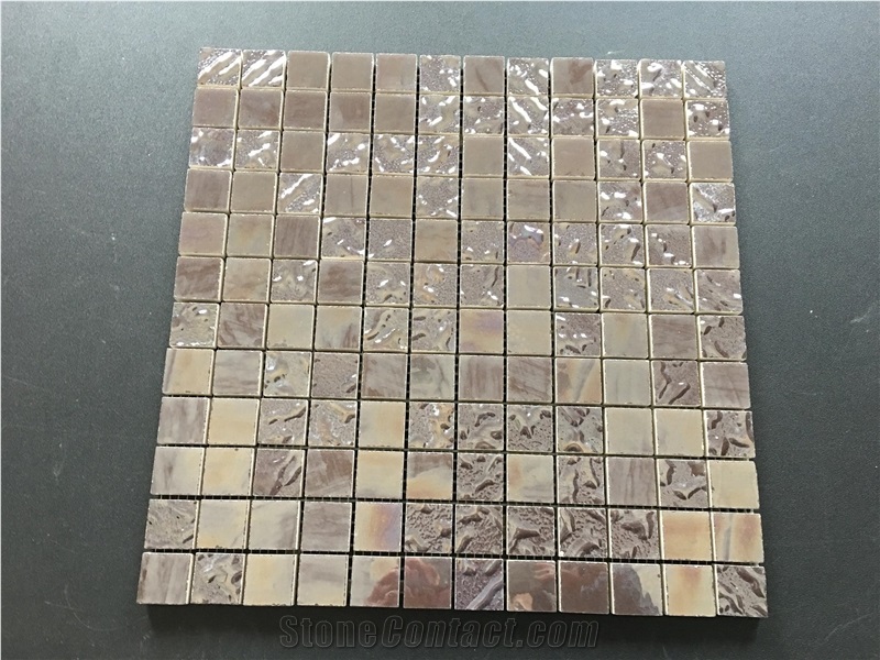 Microcrystal Ceramic Mosaic Tile Using for Wall Kitchen Backsplash