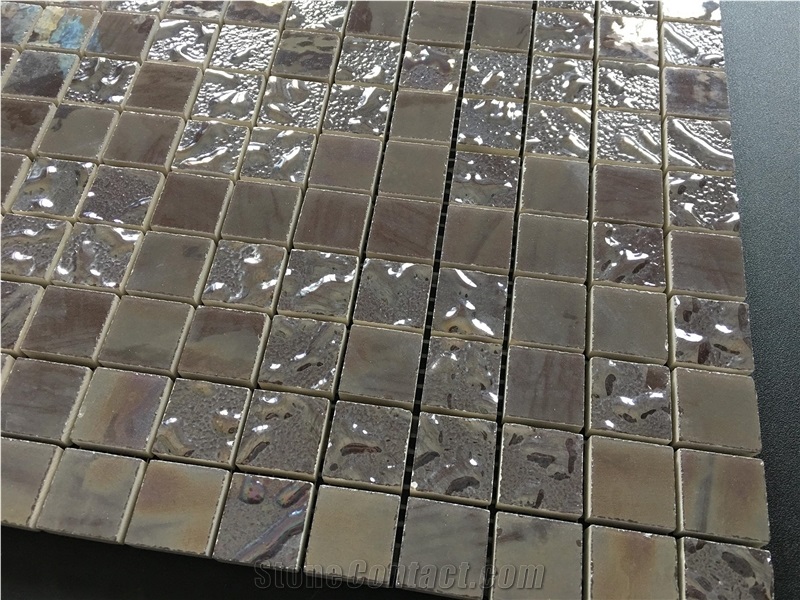 Microcrystal Ceramic Mosaic Tile Using for Wall Kitchen Backsplash