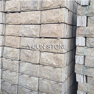 Natural Quartzite Claybank Mushroom Stone, Brown Wall Stone Tile