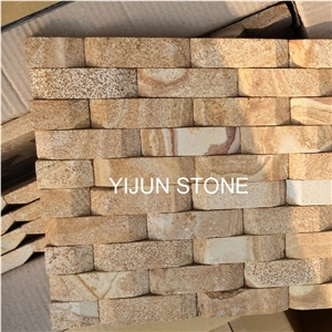 Sandstone Exposed Wall Stone for Sale, Wall Natural Sandstone Wall Decor from Hebei , China. Polished Surface