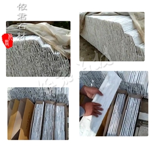 Sparkle Natural Stone Used to Interior Wall Decoration, White Quartzite Wall Cladding, Wall Panel Made in China, Hebei