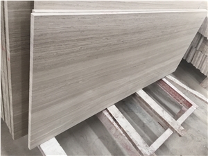 Grey Wood Grain Slab,Block/Silk Georgette Light Grey Wood Grain Vein Marble Tiles/Natural Building Stone Flooring/Feature Wall,Interior Paving,Cladding,Decoration/Quarry Owner