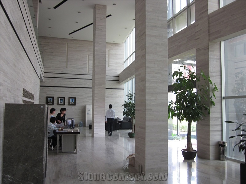 Grey Wood Grain Slab,Block/Silk Georgette Light Grey Wood Grain Vein Marble Tiles/Natural Building Stone Flooring/Feature Wall,Interior Paving,Cladding,Decoration/Quarry Owner
