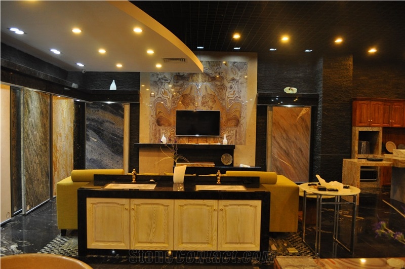 Own Factory High Quality Cheapest Polished Piccsso Quartzite Slabs,Yellow Quartzite Slabs & Tiles & Cut-To-Size for Floor Covering and Wall Cladding,For Project/Hotel/House,Large Quantity in Stock