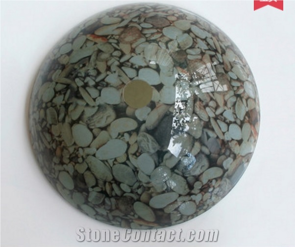 Bathroom Sinks, Green Vessel Sinks, Round Basins