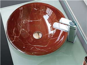 Brown Round Sinks, Vessel Sinks, Bathroom Sinks