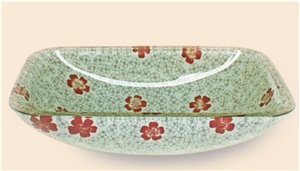 Rectangle Glass Sinks, Bathroom Sinks, Vessel Sinks