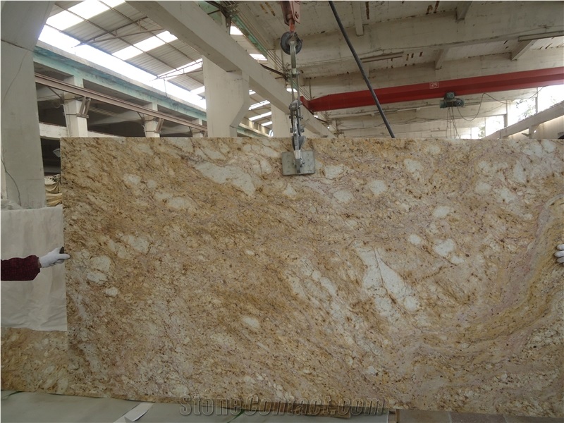 African Rainbow Granite Countertops/African Gold Granite/African Yellow Granite/Exotic Granite from Africa/Good Prices African Granite