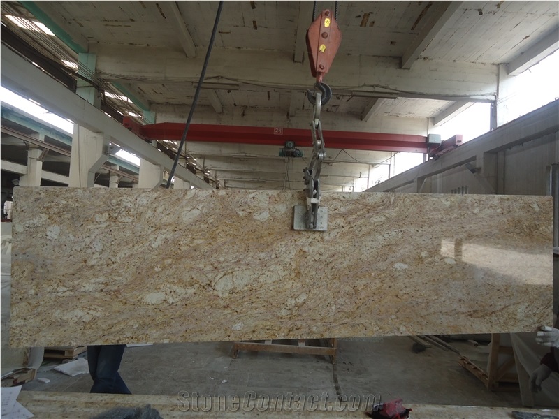 African Rainbow Granite Countertops/African Gold Granite/African Yellow Granite/Exotic Granite from Africa/Good Prices African Granite