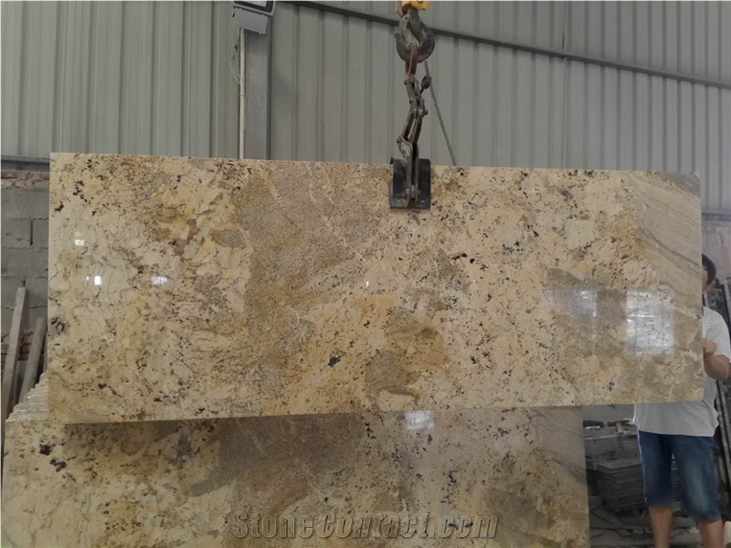 Brazil Absolute Cream Countertops/Absolute Cream Granite/Exotic Granite
