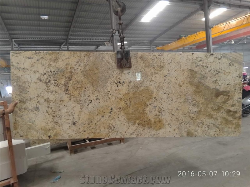 Brazil Absolute Cream Countertops/Absolute Cream Granite/Exotic Granite