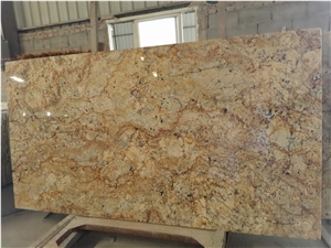 Brazil Solarius Granite Slabs,Solaris Granite,Granito Amarelo Solarius, Solarius Granite, Exotic Granite