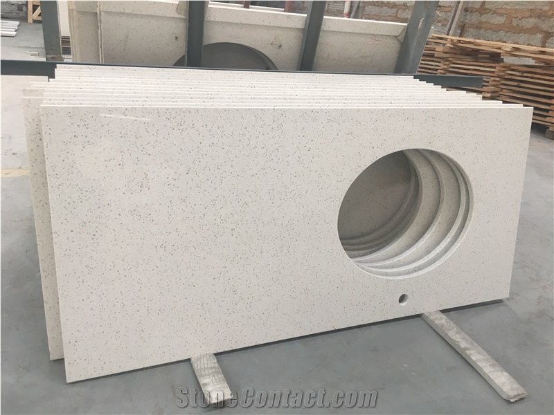 Crystal White Quartz/White Sparkle Quartz/White Quartz Stone Slabs/High Quality Marble Like Quartz Stone