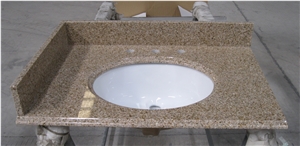 G682/Rusty Yellow/Sunset Gold/Golden Sand/Giallo Ming/Giallo Rusty/Ming Gold/Yellow Rust/Desert Gold/Giallo Fantasia Granite Vanity Tops & Bathroom Tops