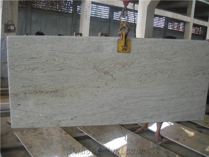 India River White Kitchen Countertop/River White Kitchen Island Tops/River White Bar Tops/White River Peninsulas/River White Granite/River Valley Granite/New River White Granite/Valley White Granite