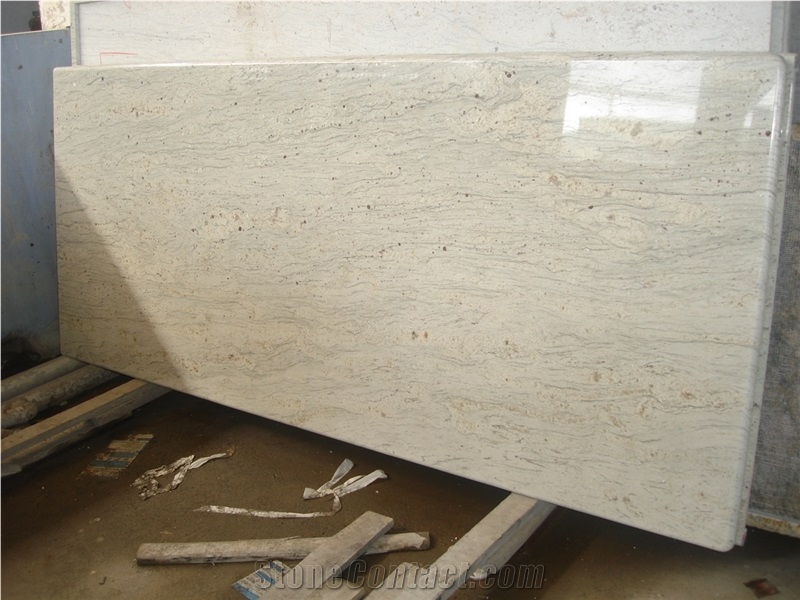 India River White Kitchen Countertop/River White Kitchen Island Tops/River White Bar Tops/White River Peninsulas/River White Granite/River Valley Granite/New River White Granite/Valley White Granite