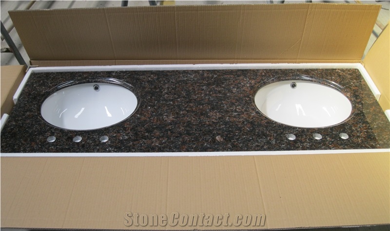 India Tan Brown, Dark Tan,Tan Braun,Brown Tan,Tan Brown Blue,Tan Brown Granite, English Brown Granite Vanity Tops