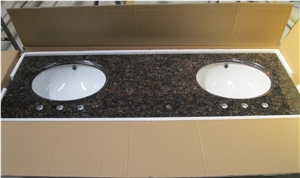 India Tan Brown, Dark Tan,Tan Braun,Brown Tan,Tan Brown Blue,Tan Brown Granite, English Brown Granite Vanity Tops