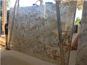 Ivory Gold Granite Slabs/Golden Ivory Granite Slabs/Exotic Granite/Ivory Gold Granite