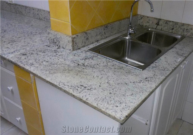 Multicolor Cardenal Granite Kitchen Countertop