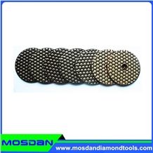 4 Inch Dry Granite Polishing Pads for Angle Grinder