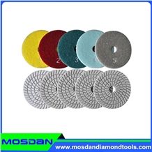 5 Step Flexible Wet Polishing Pads