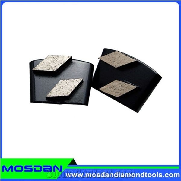 Double Segments Diamond Metal Polishing Pads
