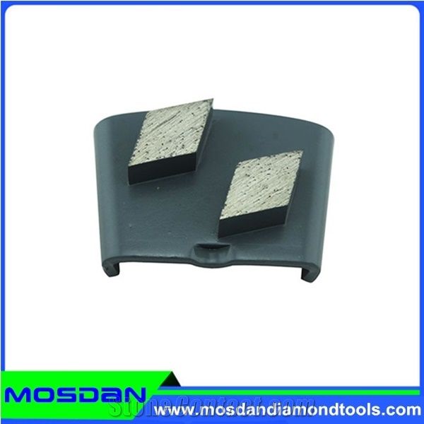 Double Segments Diamond Metal Polishing Pads