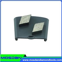 Double Segments Diamond Metal Polishing Pads