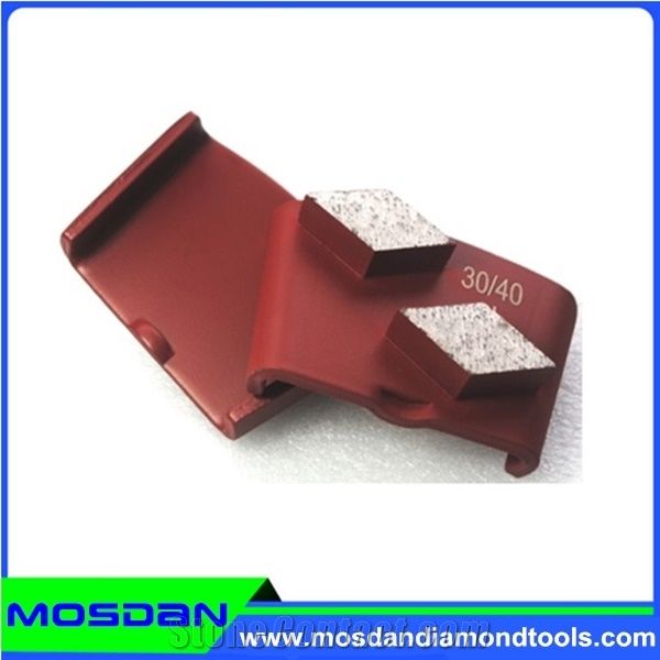Double Segments Diamond Metal Polishing Pads