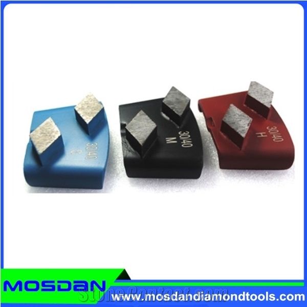 Double Segments Diamond Metal Polishing Pads