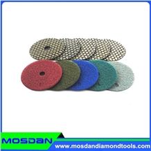 Granite Marble Diamond Resin Dry 5 Steps Polishing Pads Granite Marble Diamond Resin Dry 5 Steps Polishing Pads