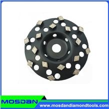 Metal Bond Scatter Segment Grinding Cup Wheel