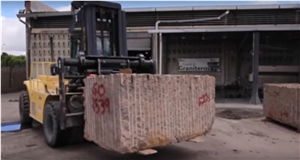 Multicolor Bolivar Granite Blocks