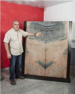 Salmon Tropical Venezuela Granite Slabs Salmon Tropical Venezuela Granite Slabs