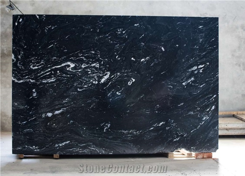 Lava Black Abu Black Marble