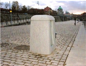 Hudcice Granite Street Bollards