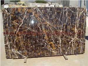 Black and Gold (Michaelangelo) Marble Slabs