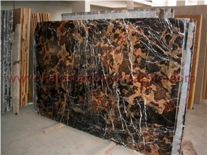 Black and Gold (Michaelangelo) Marble Slabs