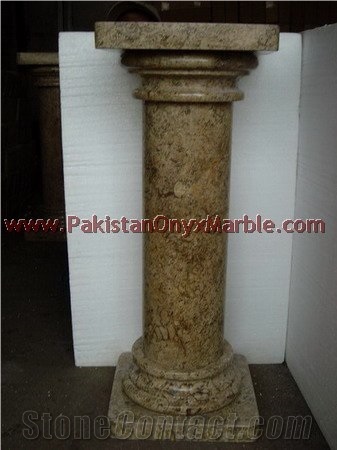 Fossil Marble Pedestals Collection